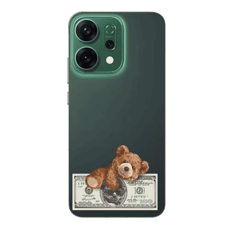 Oppo RENO 14 Money Style Transparent Silicone TPU Θήκη